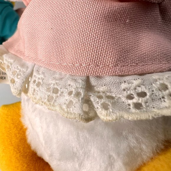 Vintage Disney Baby Donald Daisy Duck Plush Stuffed Crawling Disneyland Lot of 2 - Picture 11 of 16